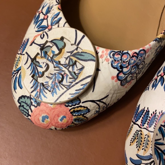 ONE DAY SALE! Tory Burch Minnie Ballet Flat Sz 10.5 EUC - Picture 4 of 9